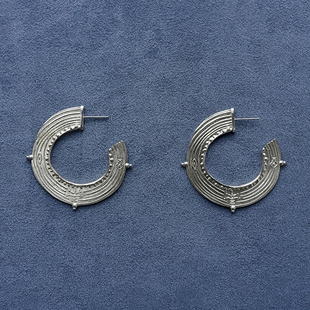 PEPE胡椒盐 纯银壁画耳环 SALE