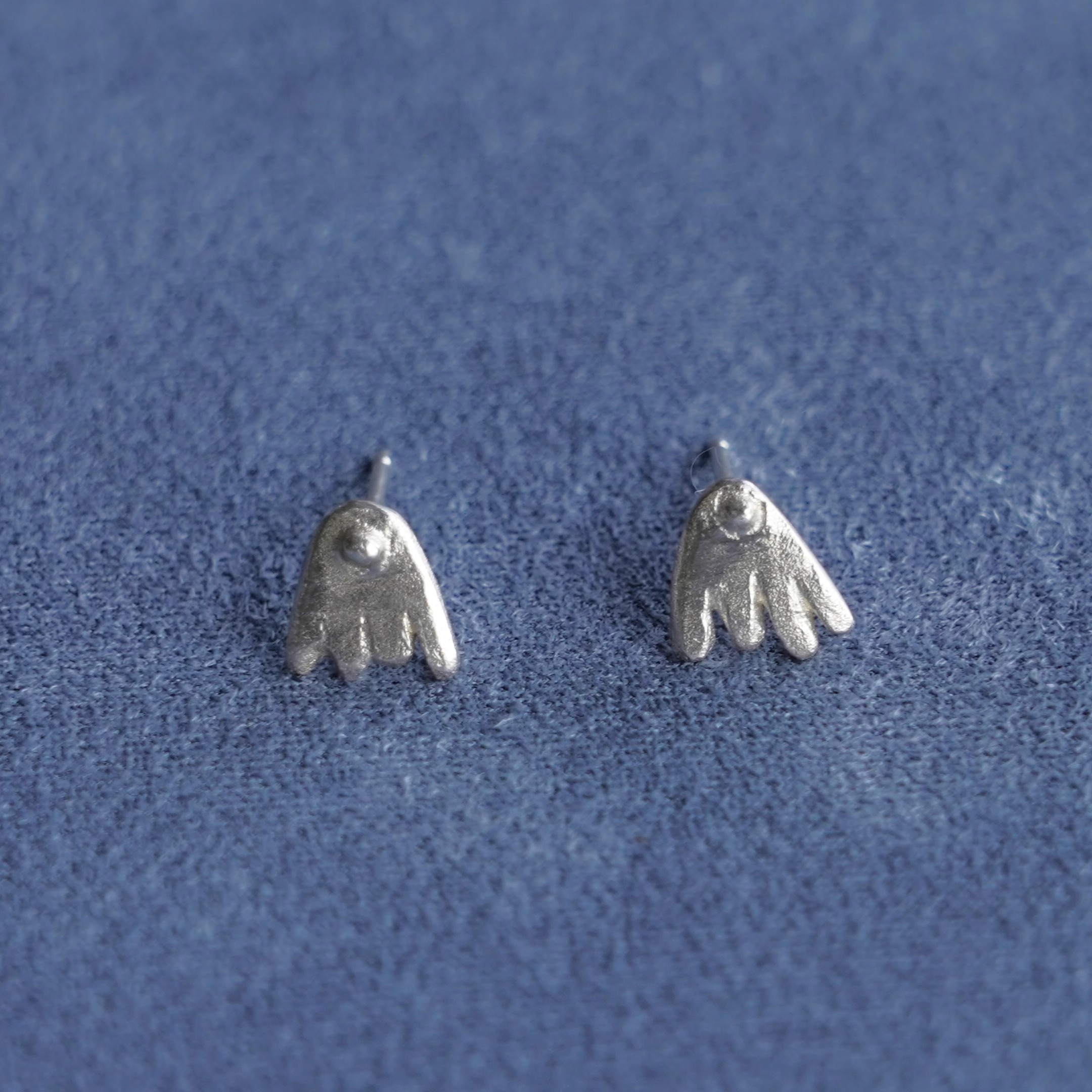 SALE E PEPE胡椒盐 纯银小草耳钉