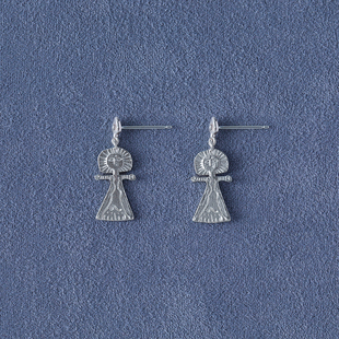 胡椒盐 PEPE 纯银海神耳环 SALE