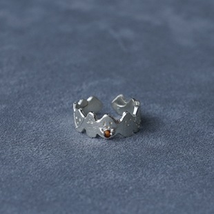 SALE E PEPE胡椒盐·纯银暗夜派对戒指