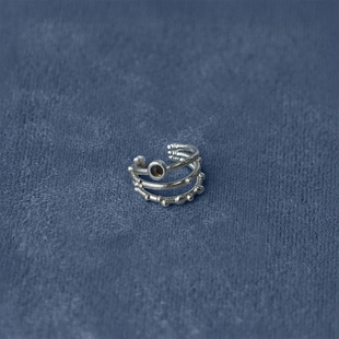 PEPE胡椒盐·纯银小葡萄耳骨夹 镀金 SALE