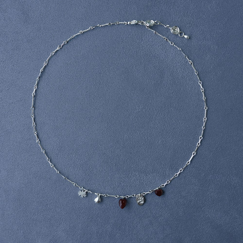 SALE E PEPE胡椒盐 纯银心愿项链  新年情人节生日礼物