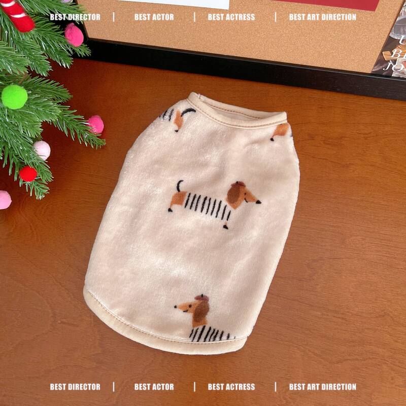 宠物狗狗猫咪秋冬衣服保暖居家