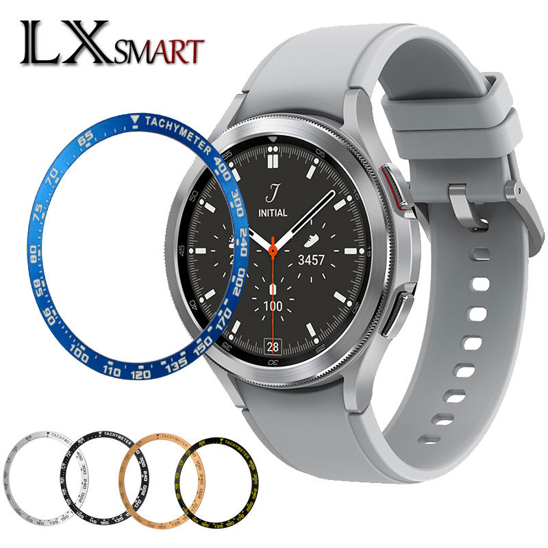 适用三星s3/4手表时间速度表圈samsung galaxy watch5保护圈42/46