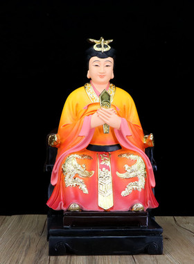 泰山娘娘碧霞元君树脂风水圣母像