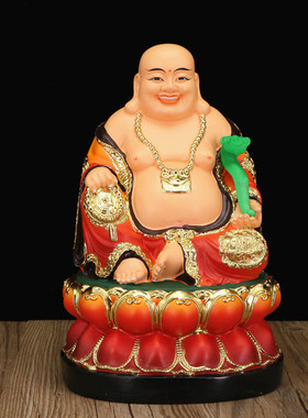 树脂风水摆件大肚弥勒佛