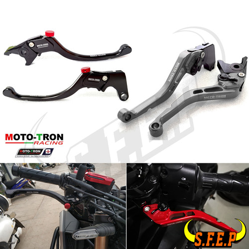 MOTO-TRON适用雅马哈 Yamaha V-MAX 2009-2020 刹车离合手把牛角