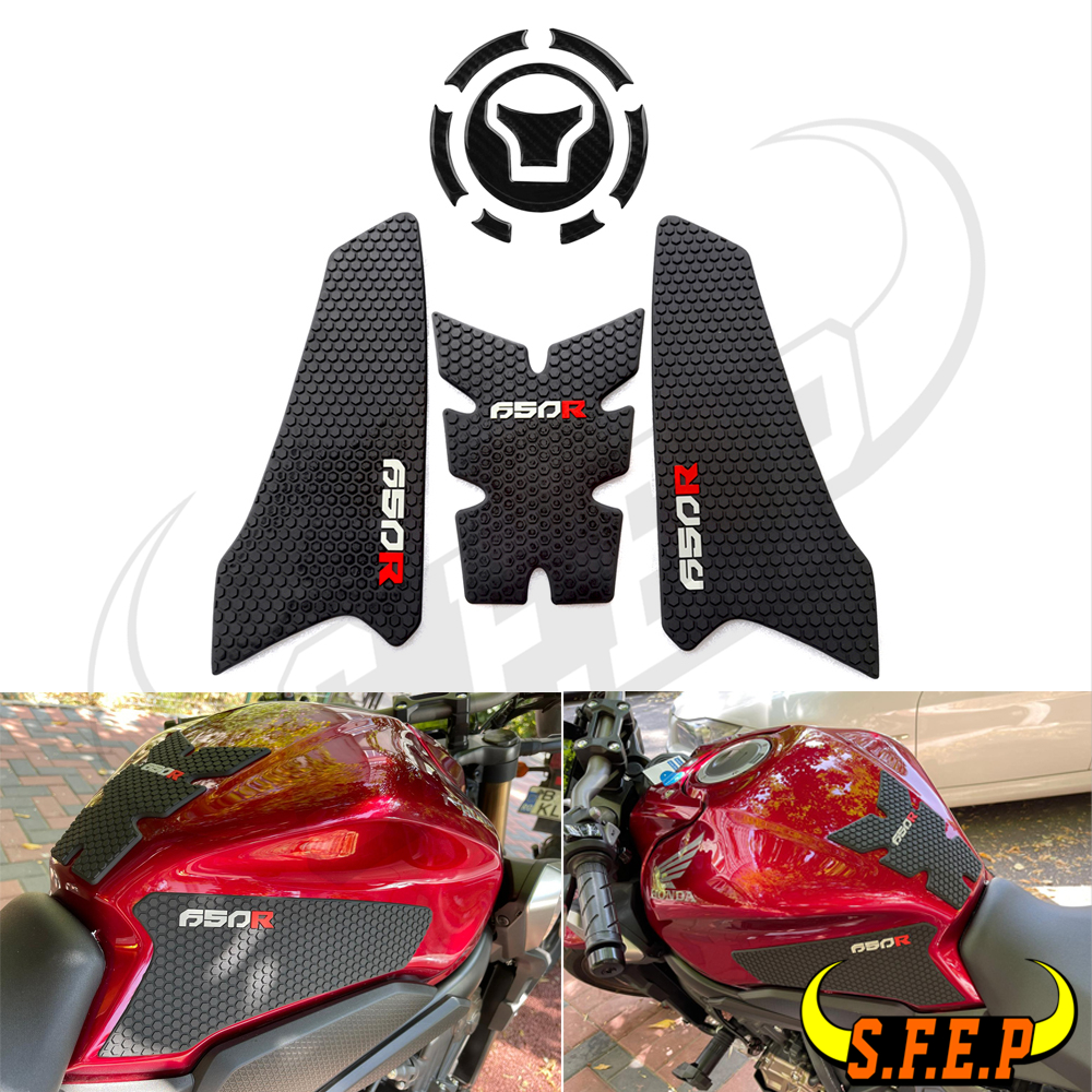 适用本田 Honda CBR650R/CB650R 19-25 油箱防滑贴 侧贴 鱼骨贴花