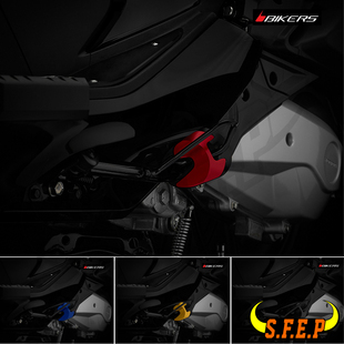BIKERS适用本田 ADV150/PCX125/PCX150 改装脚垫撑座 边撑加大座