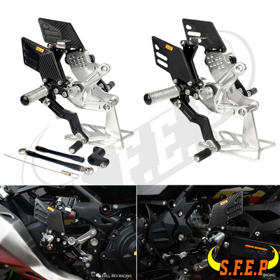 适用川崎Ninja400改装升高脚踏