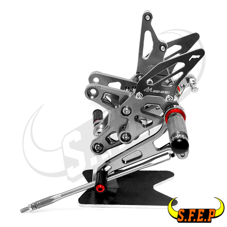 适用于川崎ZX6R改装升高脚踏