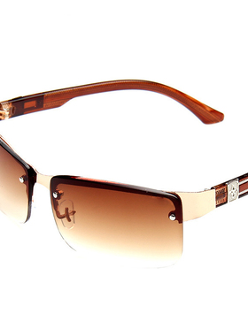 长方形茶色太阳镜中老年爸爸骑行开车眼镜防晒防强光钓鱼男士墨镜