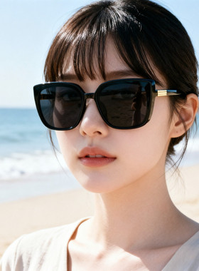 韩系网红墨镜女太阳镜夏
