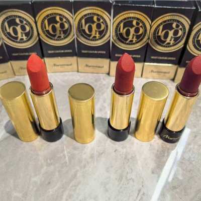 屈臣氏购入玛莉娜1984丝绒哑雾奢润缎光唇膏口红保湿提显气色丝滑