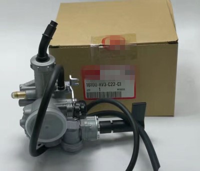 适用五羊本田WH125-S-13KV5G凯影国三弯梁摩托车化油器总成原装