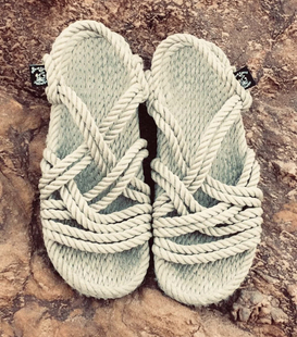 正品Nomadic State Of Mind美国代购 Lounger 草编沙滩日常凉鞋