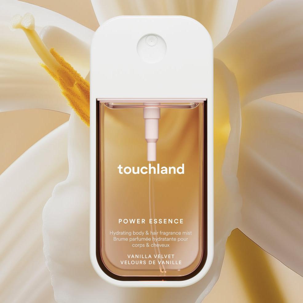 新款Touchland 含有护肤成分的身体 头发香氛喷雾 旅行随身携带