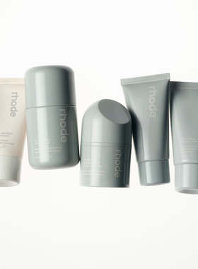 新款rhode 海莉hailey旅行护肤套装 无需托运 黄油面霜精华洁面水