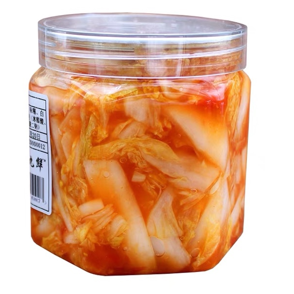 亚九鲜韩式泡菜 一罐500g 酸辣爽口 嚼劲爽快 新鲜食材 搭粥下饭