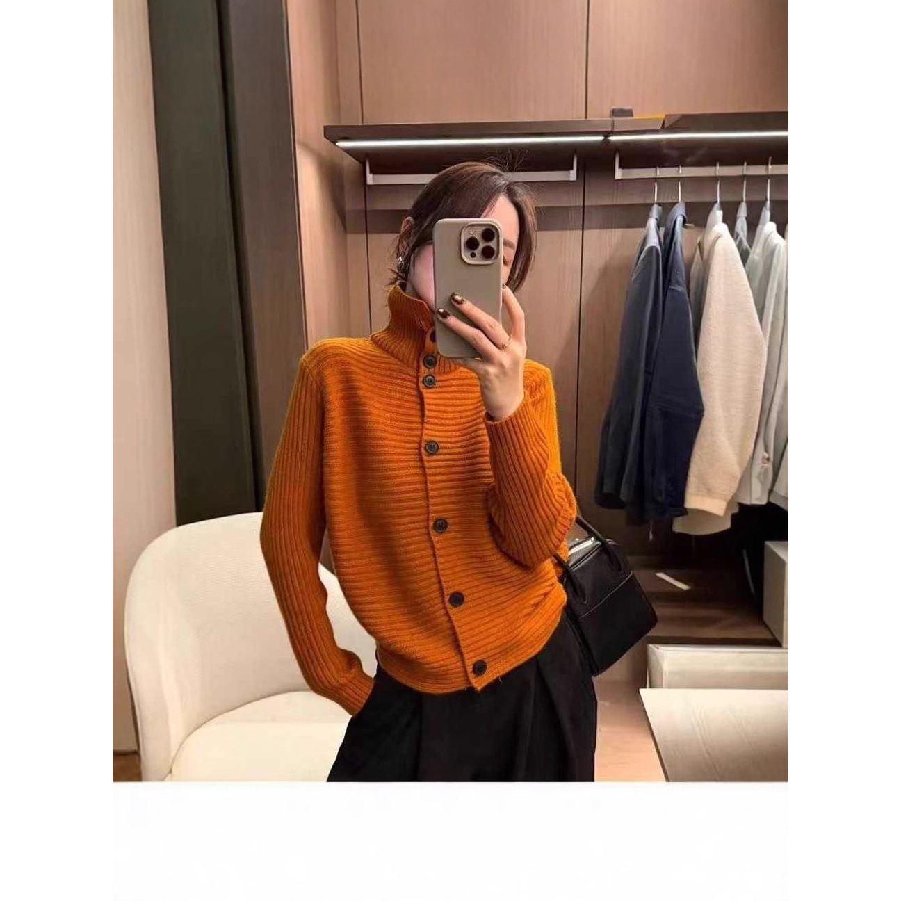 园园美衣条针织衫2026秋冬季新款高级感慵懒风宽松百搭别致上衣女