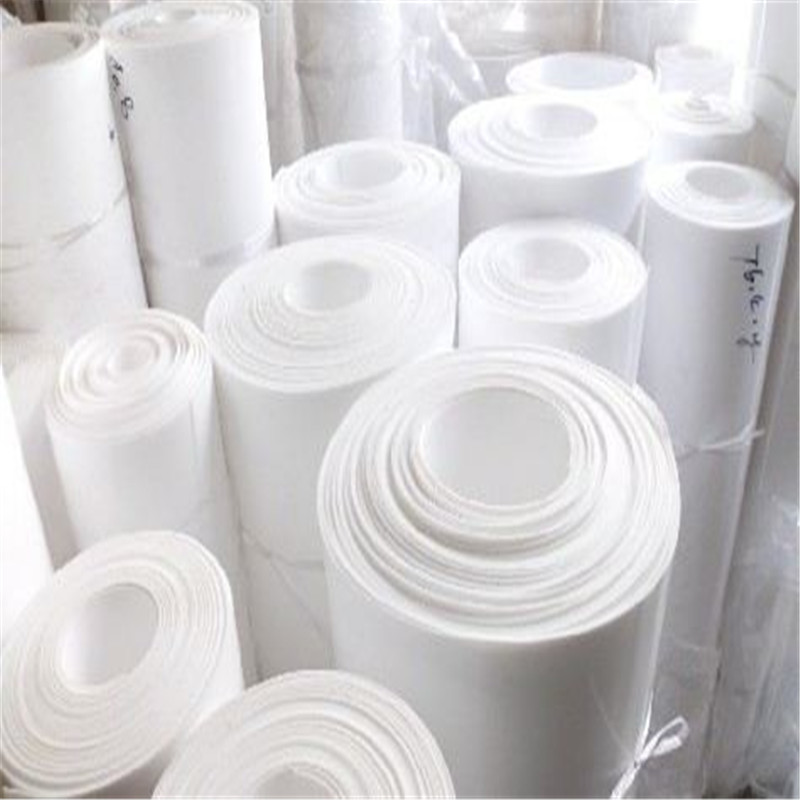 聚四氟乙烯楼梯板工程防震楼梯滑动支座板5mm 铁氟龙塑料王压槽板