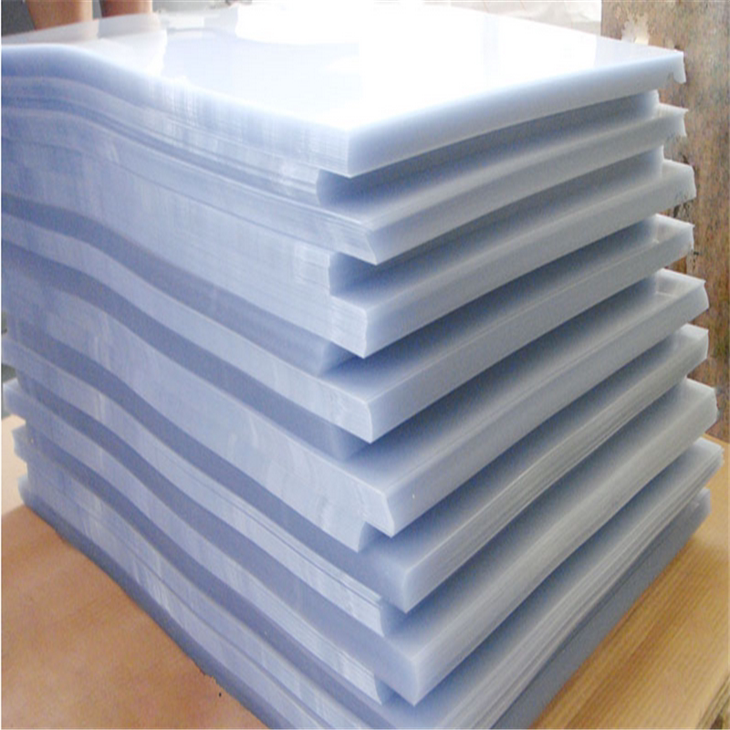 高透明塑料板 硬塑胶簿片 磨砂半透明彩色哑黑光白pc pet pvc片材