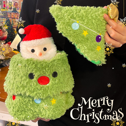 默默爱抱枕靠枕圣诞节氛围礼物