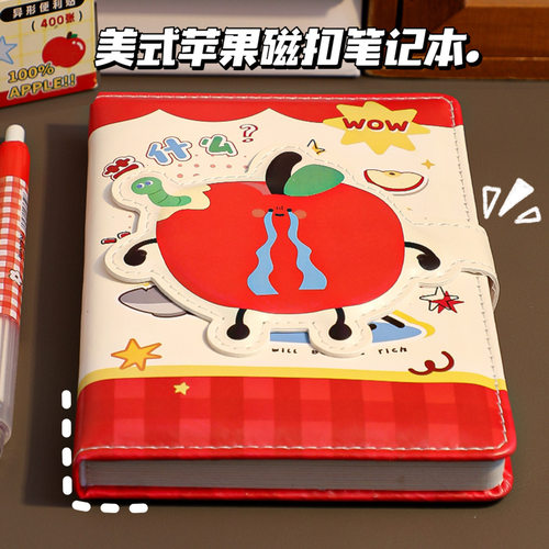 软皮磁扣本（全彩印画页）