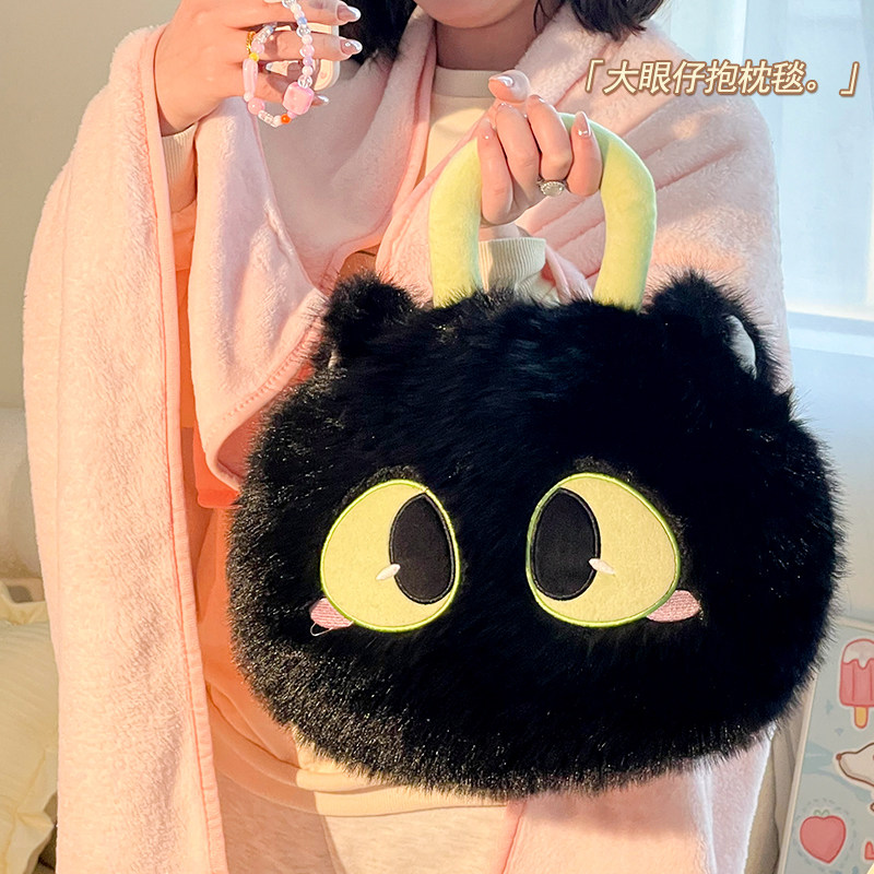 抱枕毯子二合一两用2026新款车用车载办公室午睡便携折叠靠枕被子