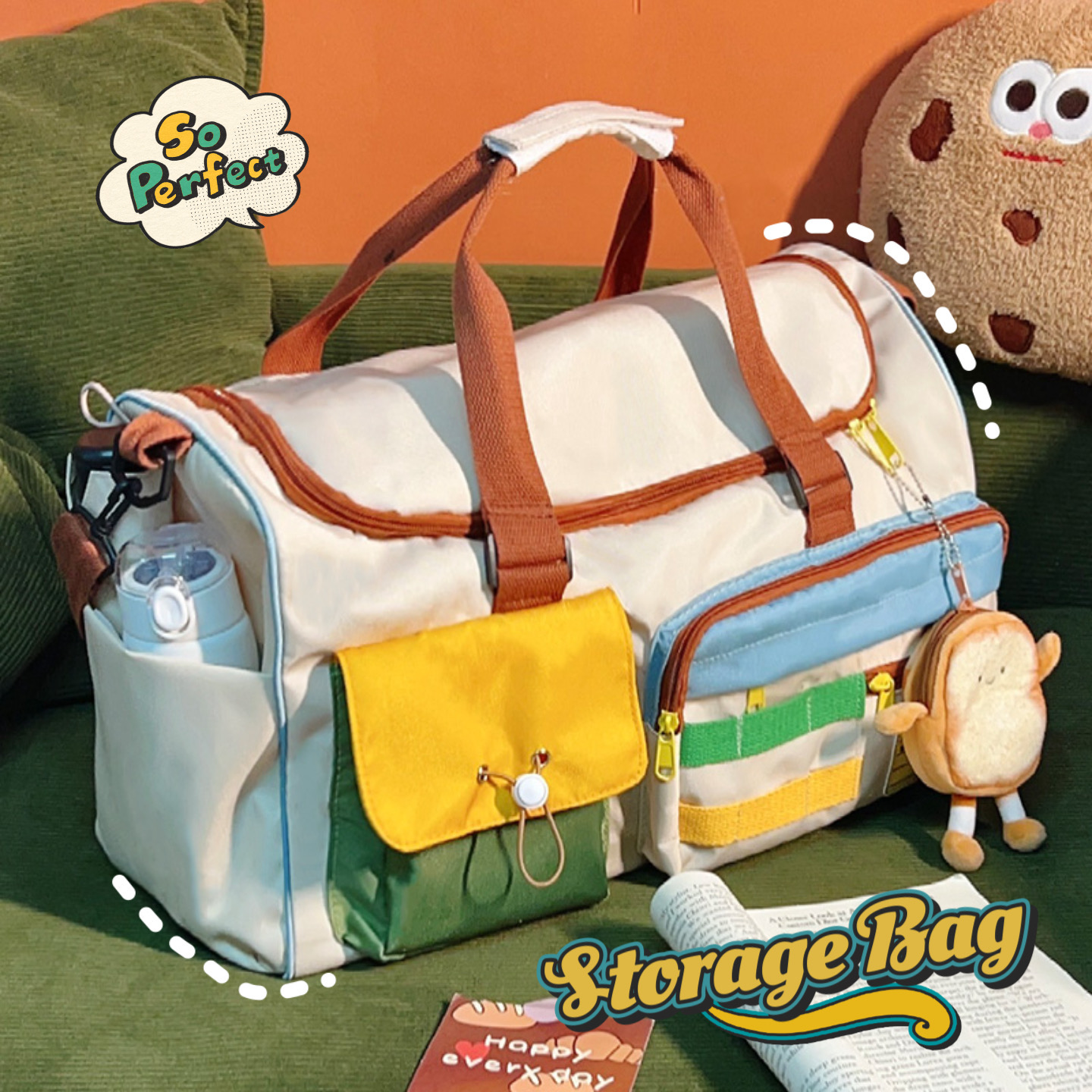 旅行包可套拉杆箱便携登机包