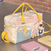 短途旅行包大容量出差轻便行李袋住校背包女手提旅游收纳包包待产