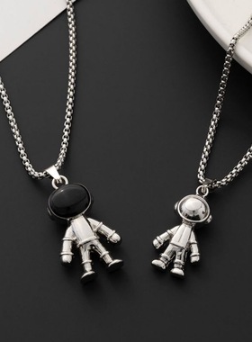 儿童项链男孩饰品配饰男童装饰小众街头嘻哈秋冬长款卫衣链毛衣链