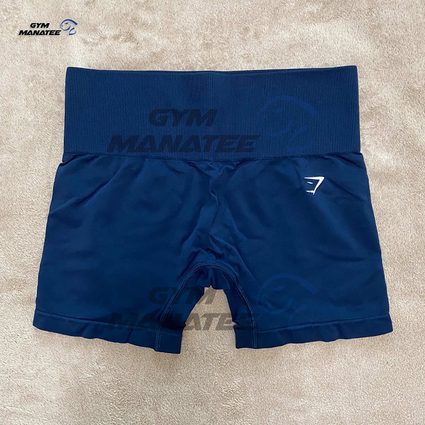 官网代购GYMSHARK薄款高腰短裤