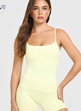 代购ONER ACTIVE女SOFTMOTION VEST运动健身瑜伽举铁吊带背心带垫