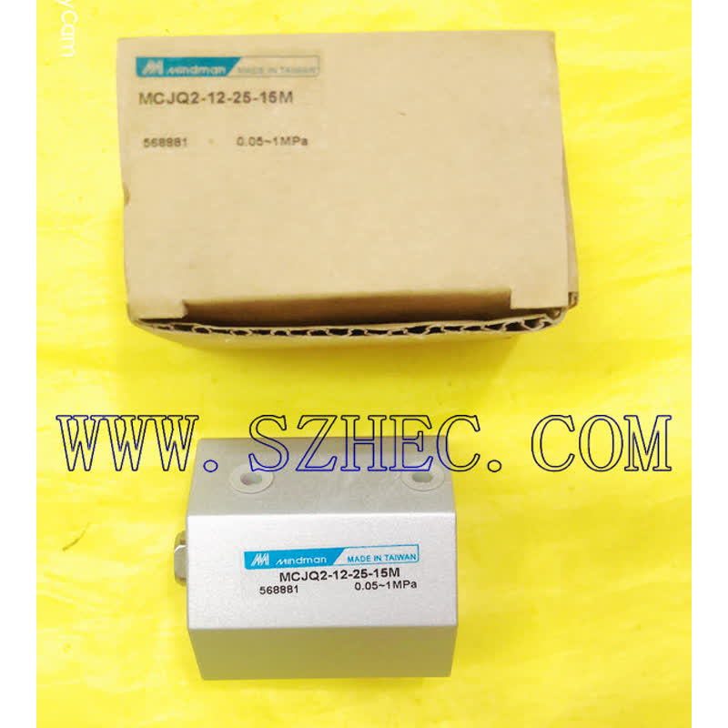 正品 台湾金器 MINDMAN 薄型 气缸 MCJQ2-12-25-15M  25M全新原装
