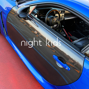 干碳纤维车门 2026斯巴鲁BRZ丰田GR86改装 Night Kids适用于2022