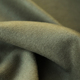 意大利进口浅豆绿灰色细腻短顺单面羊绒顺毛羊毛面料设计师布料