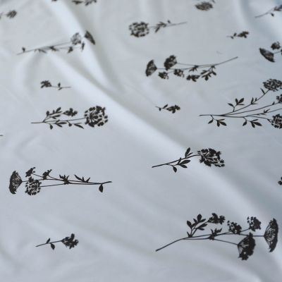 设计师高支细腻斜纹贡棉布料面料