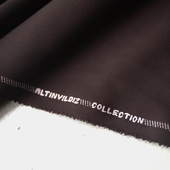 土耳其进口薄款 红咖色细腻平纹凡立丁精纺羊毛面料设计师西装 布料