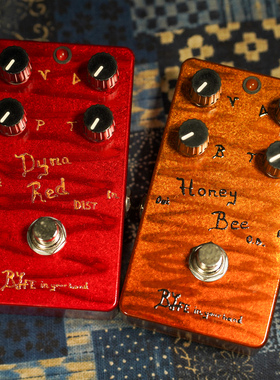 Bjfe Dyna Red4K失真  Honey Bee4K 过载Handmade In Japan效果器
