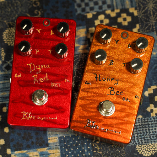 Bjfe Dyna Red4K失真  Honey Bee4K 过载Handmade In Japan效果器