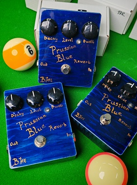BJFE Prussian Blue Reverb 限定版混响效果器