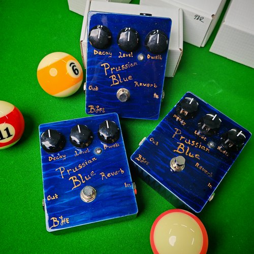 BJFE Prussian Blue Reverb 限定版混响效果器