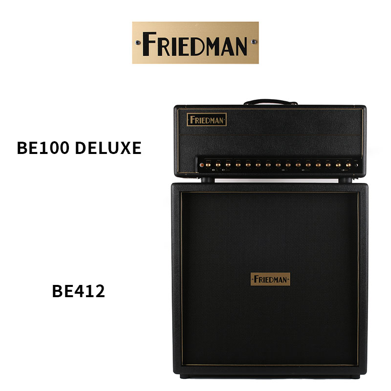 Friedman BE100 Deluxe 美产电吉他箱头 BE412 美产箱体 博音乐器