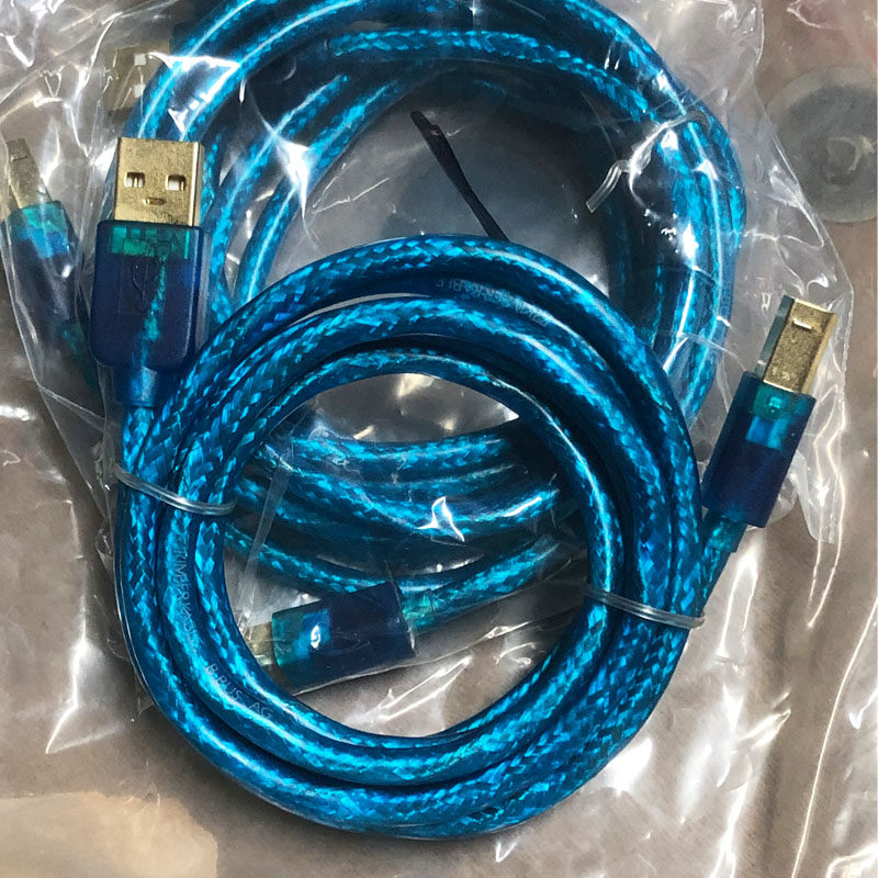 美国KIMBER金宝 纯银USB AG A转B方口 高数数码线