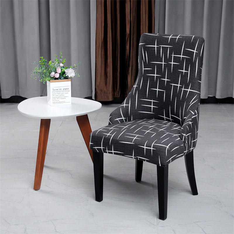 简约弹力椅子套办公室家用餐椅套酒店客厅椅子套罩餐桌椅套罩欧式