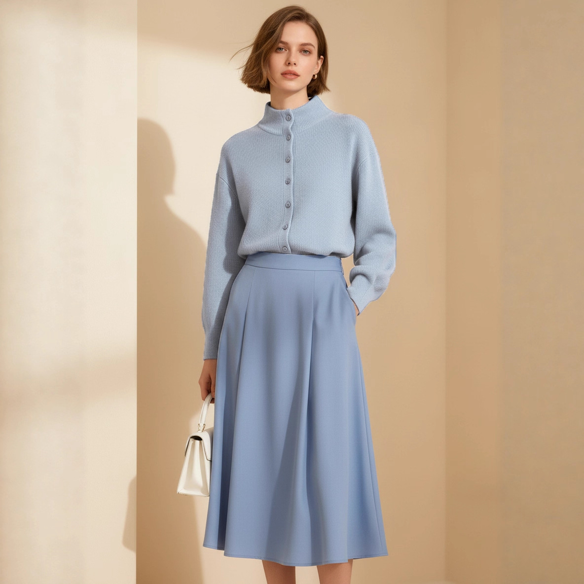 东莞雅绮服饰羊毛衫LP同款毛衣100%美利奴羊毛针织衫沙漏领羊毛衫