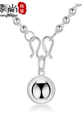 990足银短款韩国民族风毛衣链