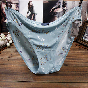 中低腰女士三角内裤 M11 简约款 爽滑舒适透气底裤 欧美柔软女内裤