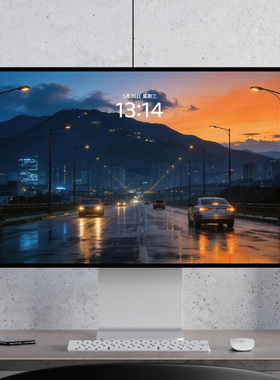 夜晚公路 浪漫治愈城市景观 汽车 电脑mac手机ipad壁纸watch壁纸